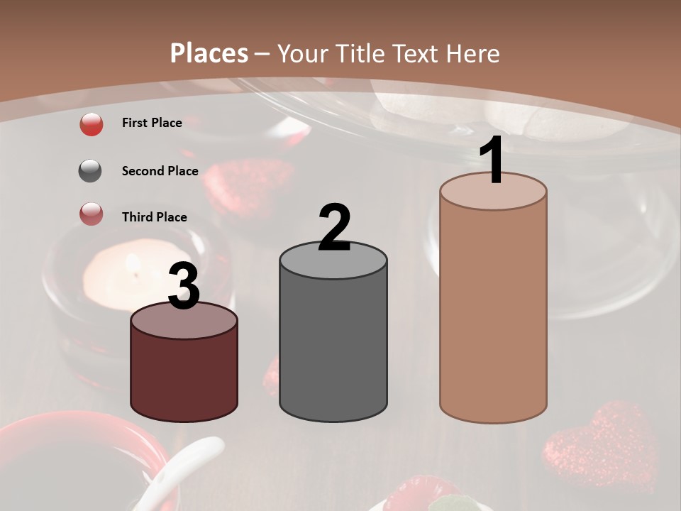 Rich Strawberry Calories PowerPoint Template