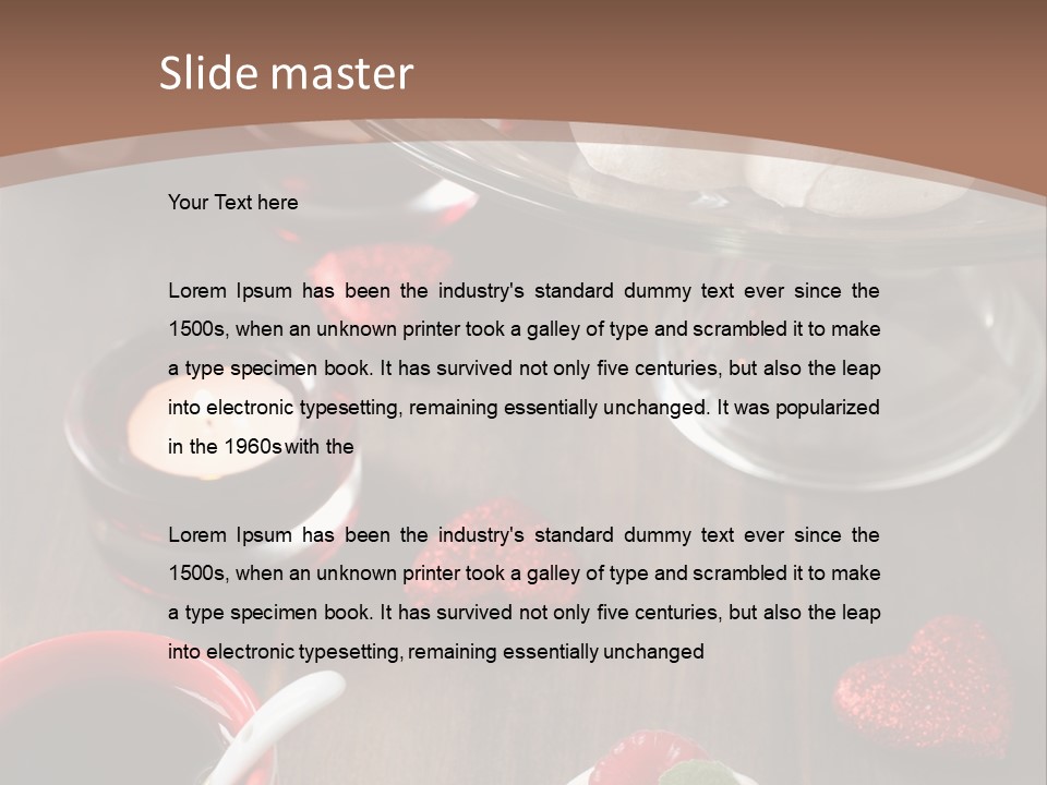 Rich Strawberry Calories PowerPoint Template