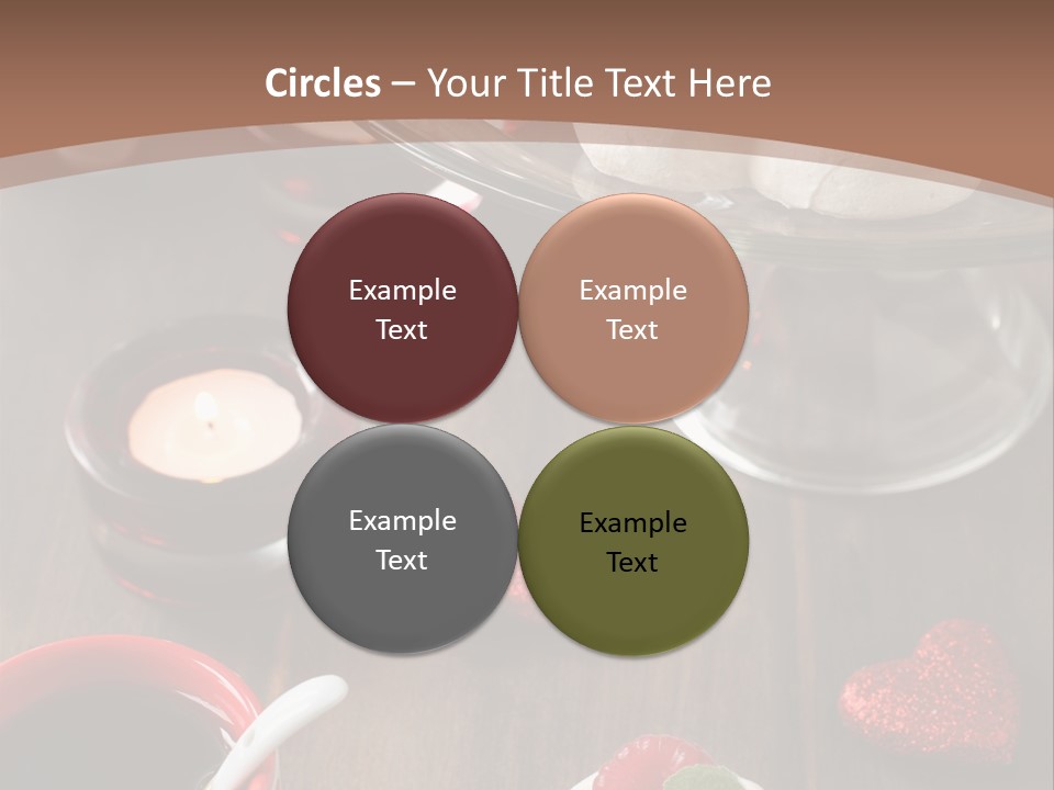 Rich Strawberry Calories PowerPoint Template