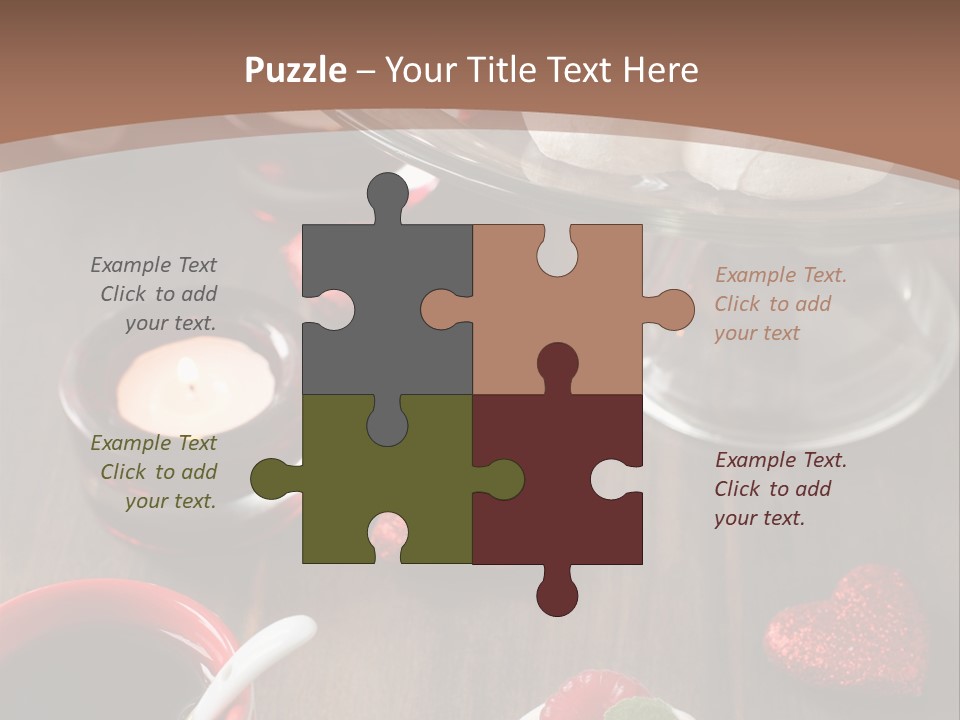 Rich Strawberry Calories PowerPoint Template