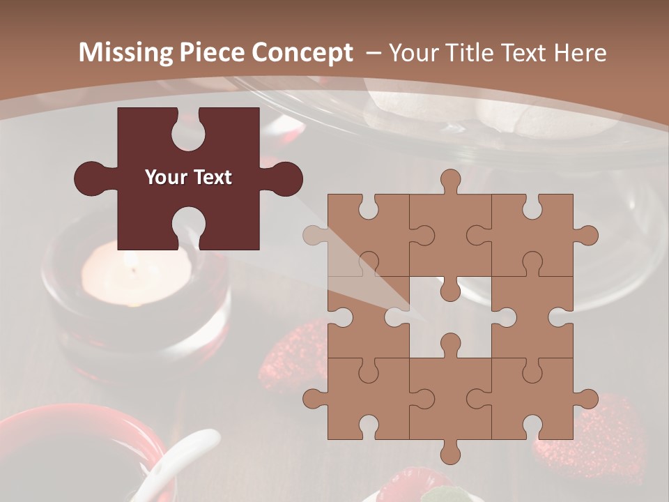 Rich Strawberry Calories PowerPoint Template