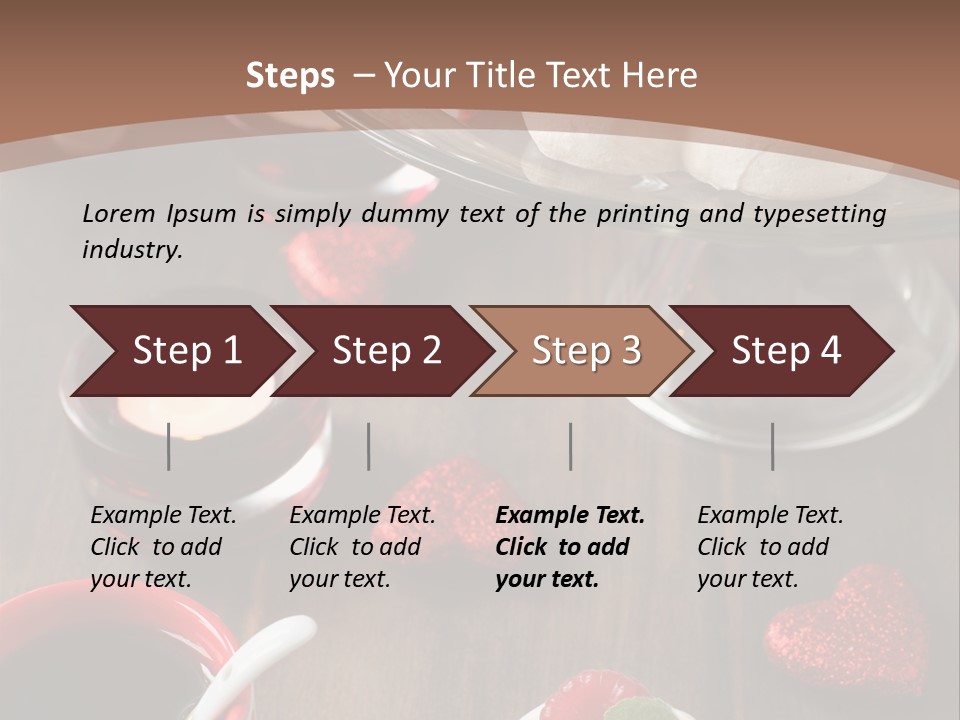 Rich Strawberry Calories PowerPoint Template
