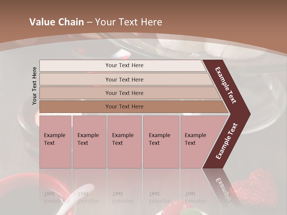 Rich Strawberry Calories PowerPoint Template