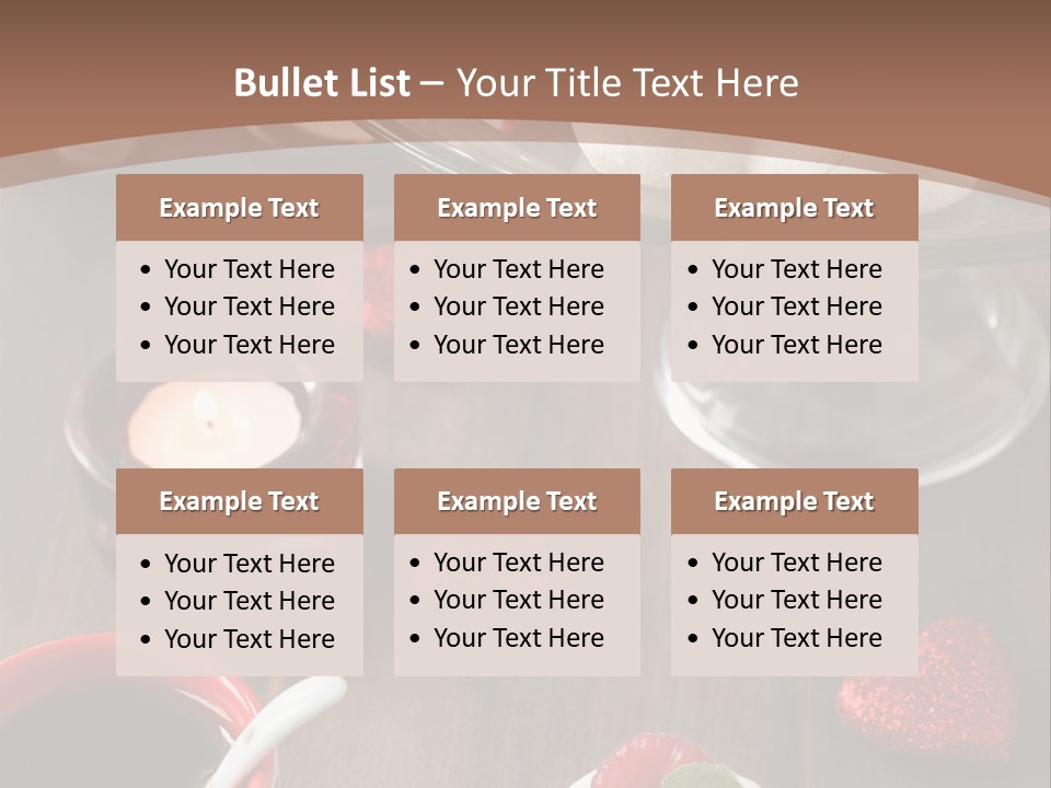Rich Strawberry Calories PowerPoint Template