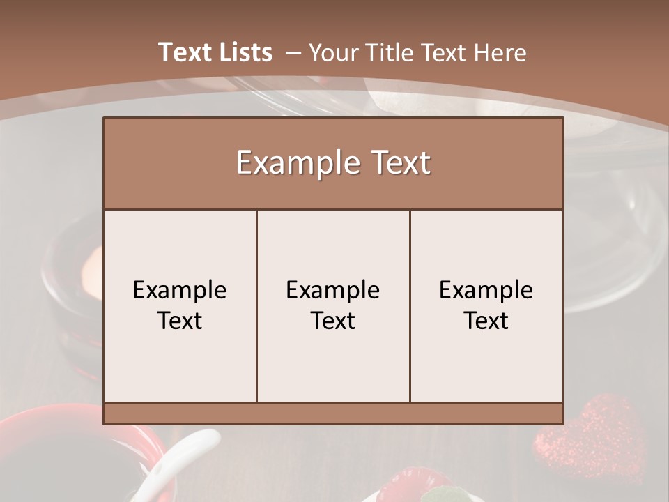 Rich Strawberry Calories PowerPoint Template