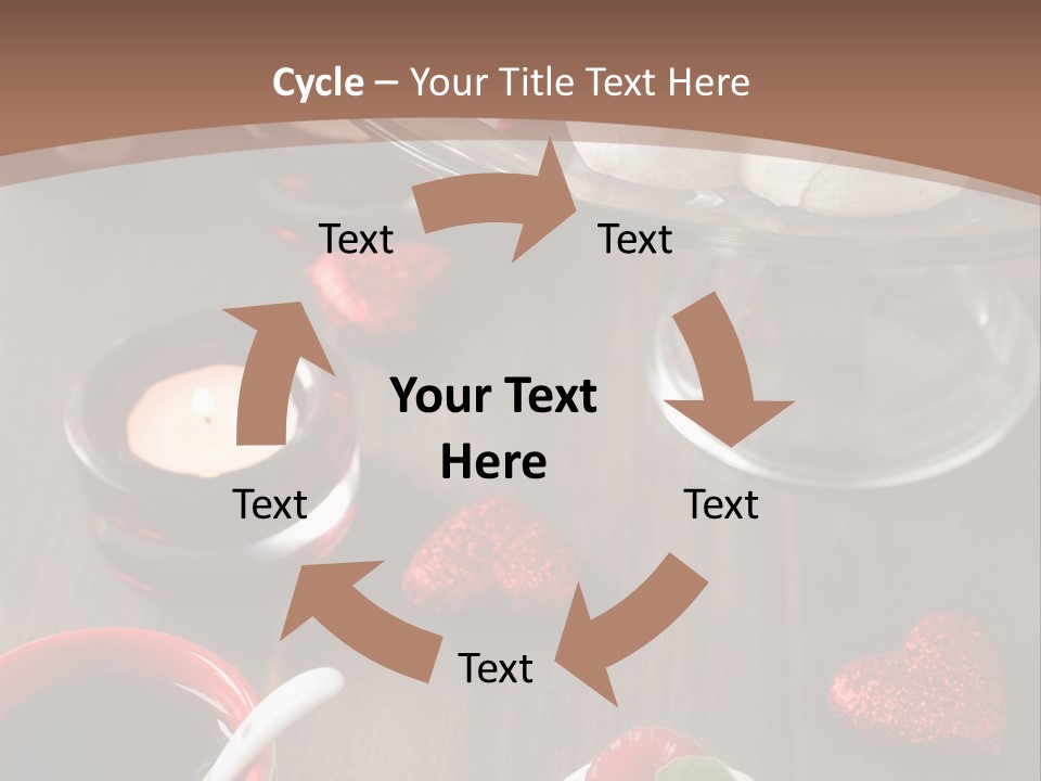 Rich Strawberry Calories PowerPoint Template