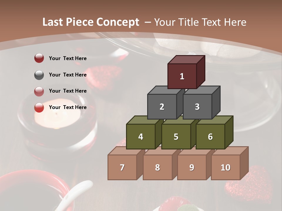 Rich Strawberry Calories PowerPoint Template