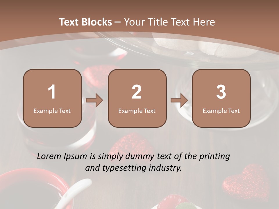 Rich Strawberry Calories PowerPoint Template