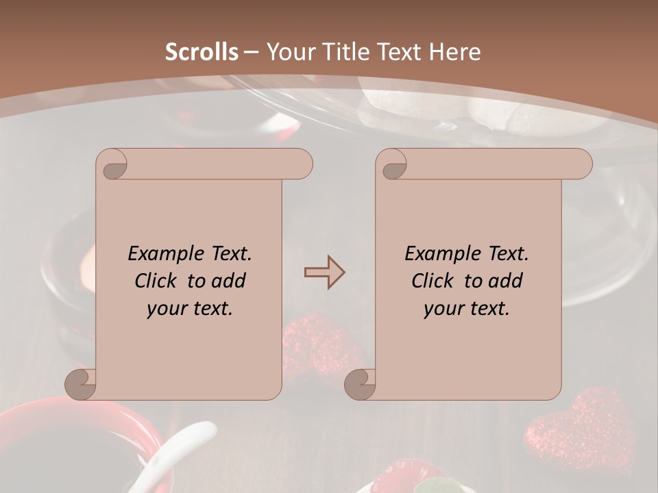 Rich Strawberry Calories PowerPoint Template