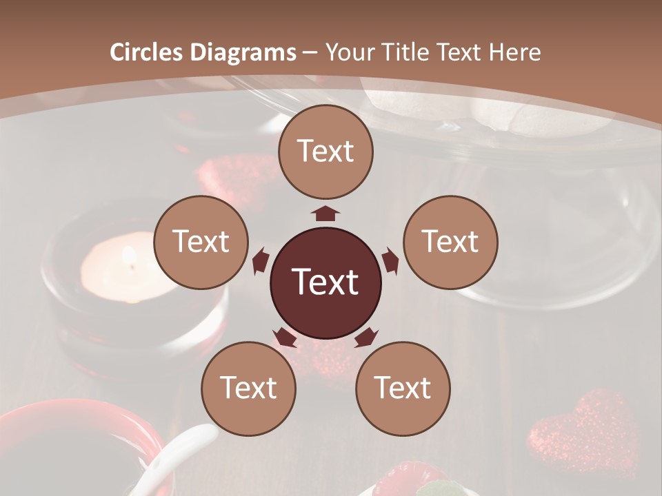 Rich Strawberry Calories PowerPoint Template