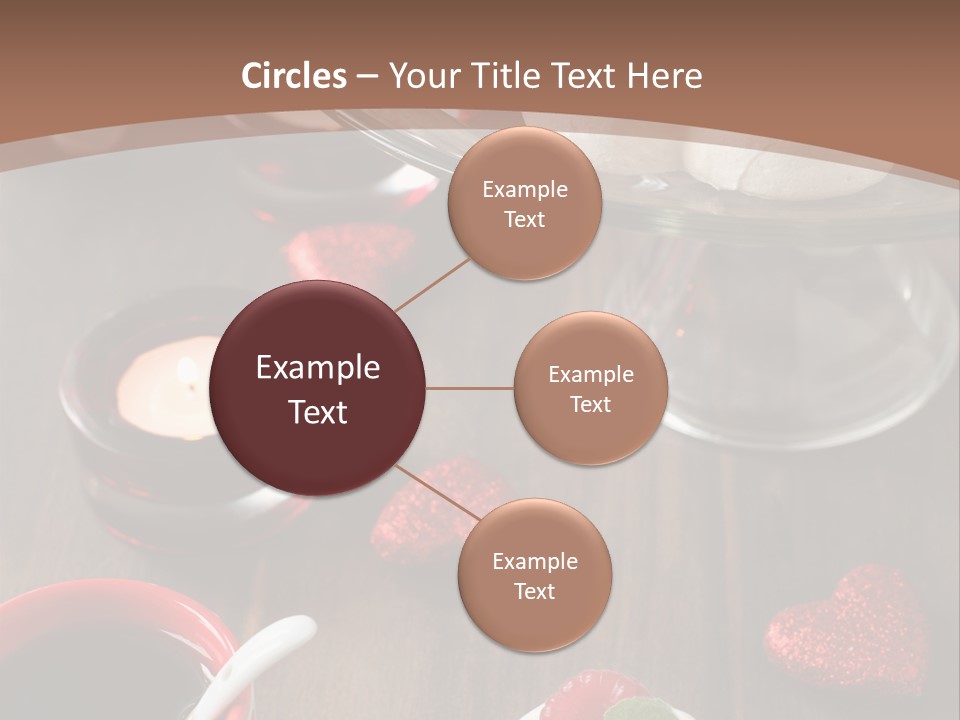 Rich Strawberry Calories PowerPoint Template