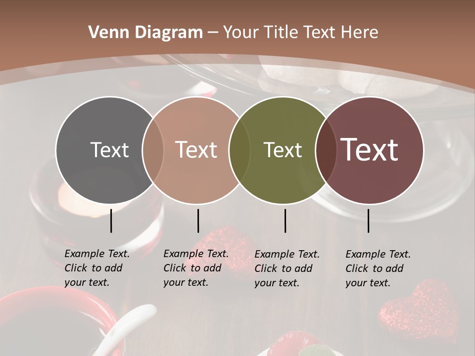 Rich Strawberry Calories PowerPoint Template