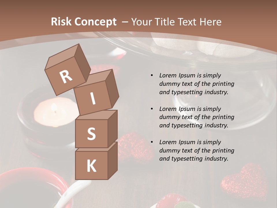 Rich Strawberry Calories PowerPoint Template