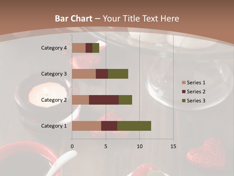 Rich Strawberry Calories PowerPoint Template