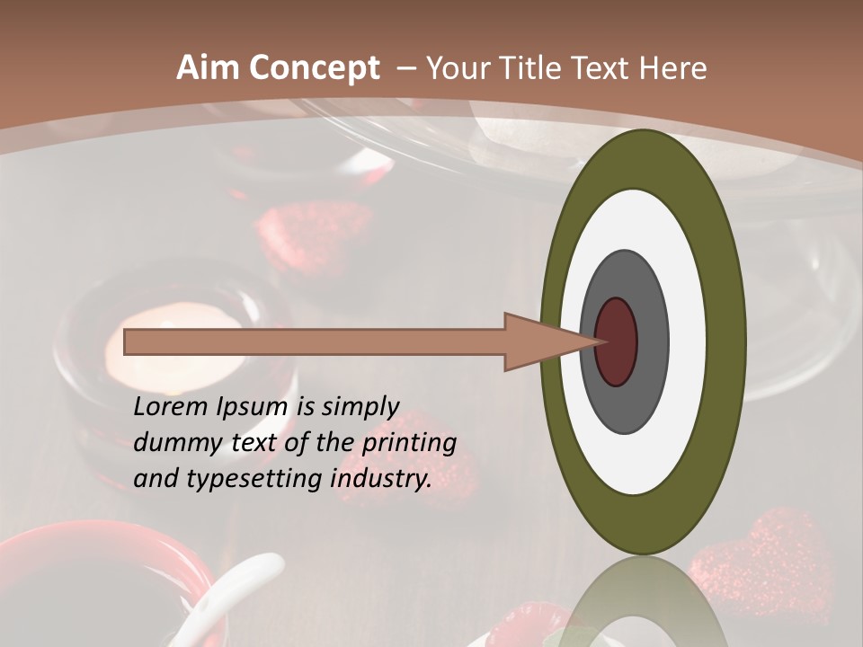 Rich Strawberry Calories PowerPoint Template
