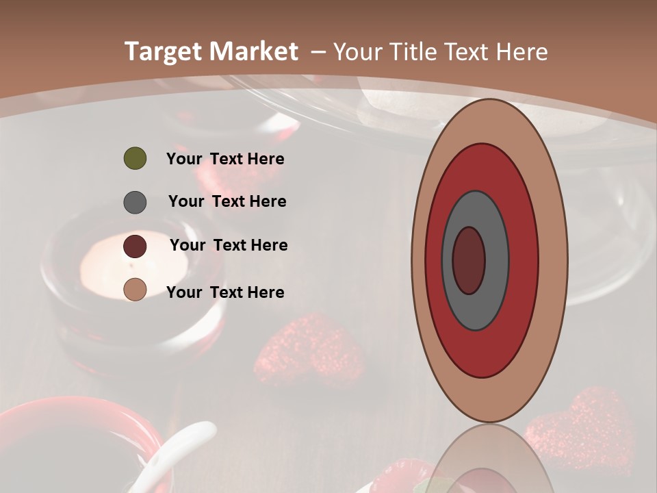 Rich Strawberry Calories PowerPoint Template