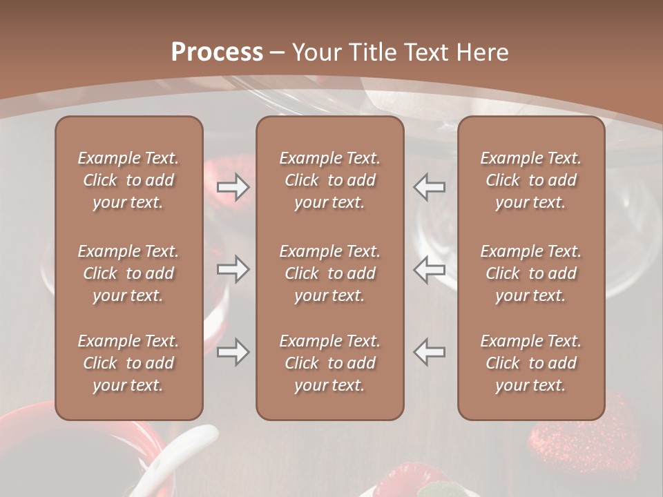 Rich Strawberry Calories PowerPoint Template