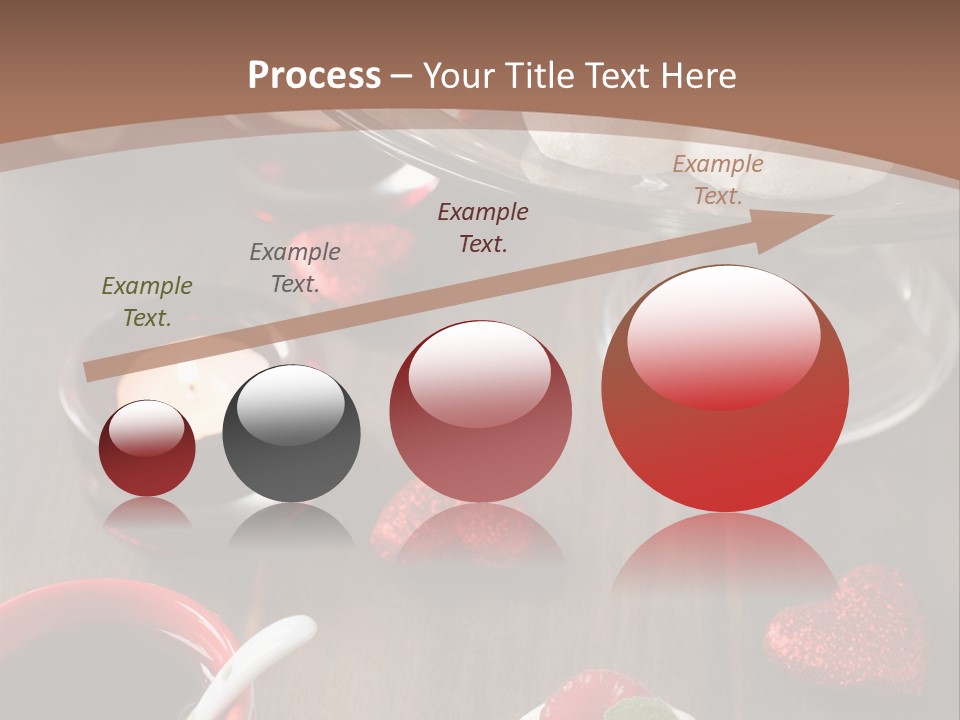 Rich Strawberry Calories PowerPoint Template