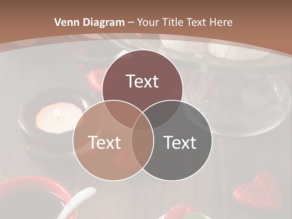 Rich Strawberry Calories PowerPoint Template