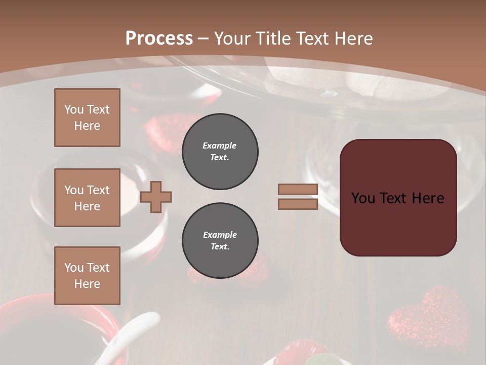 Rich Strawberry Calories PowerPoint Template