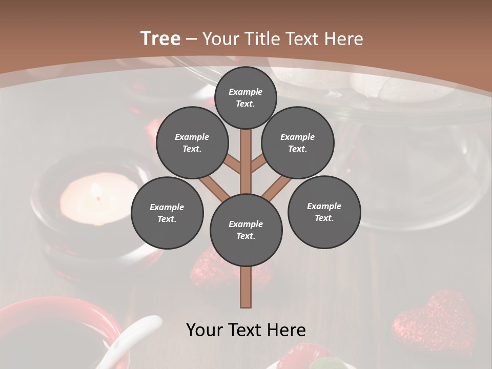 Rich Strawberry Calories PowerPoint Template