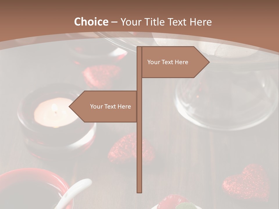 Rich Strawberry Calories PowerPoint Template