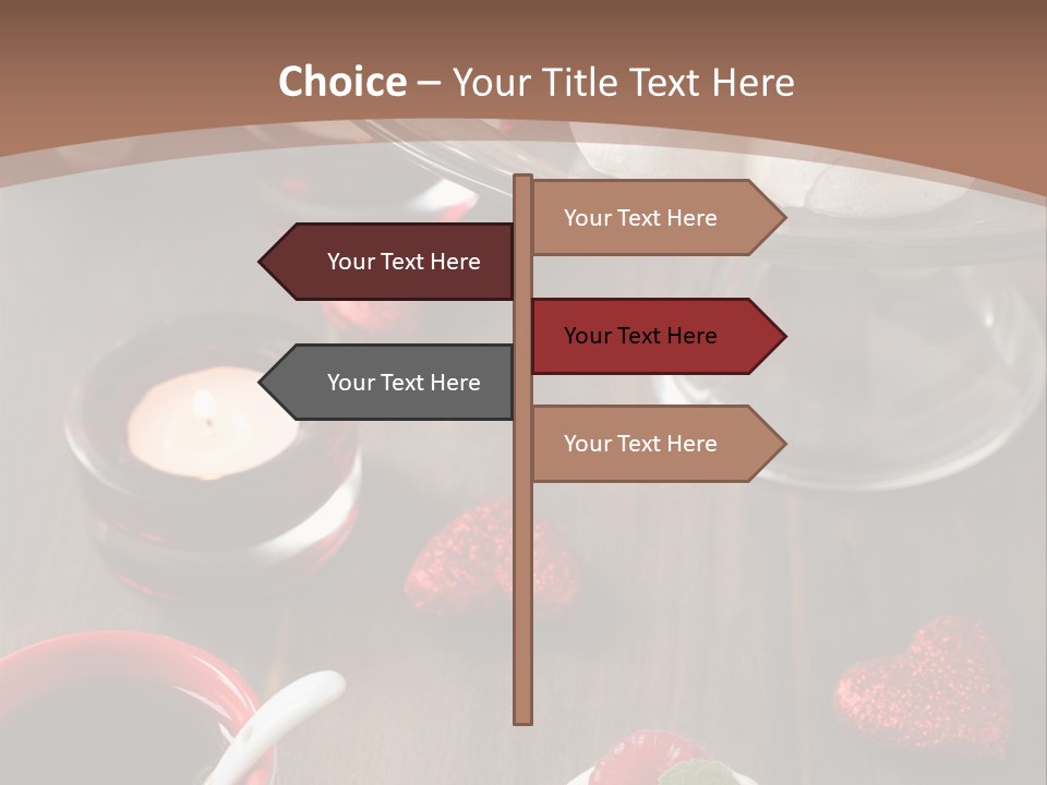 Rich Strawberry Calories PowerPoint Template