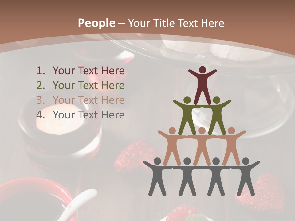 Rich Strawberry Calories PowerPoint Template