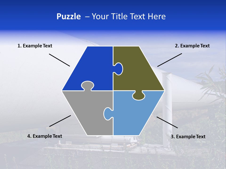 Conduit Fuel Delivering PowerPoint Template