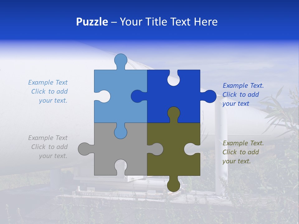 Conduit Fuel Delivering PowerPoint Template