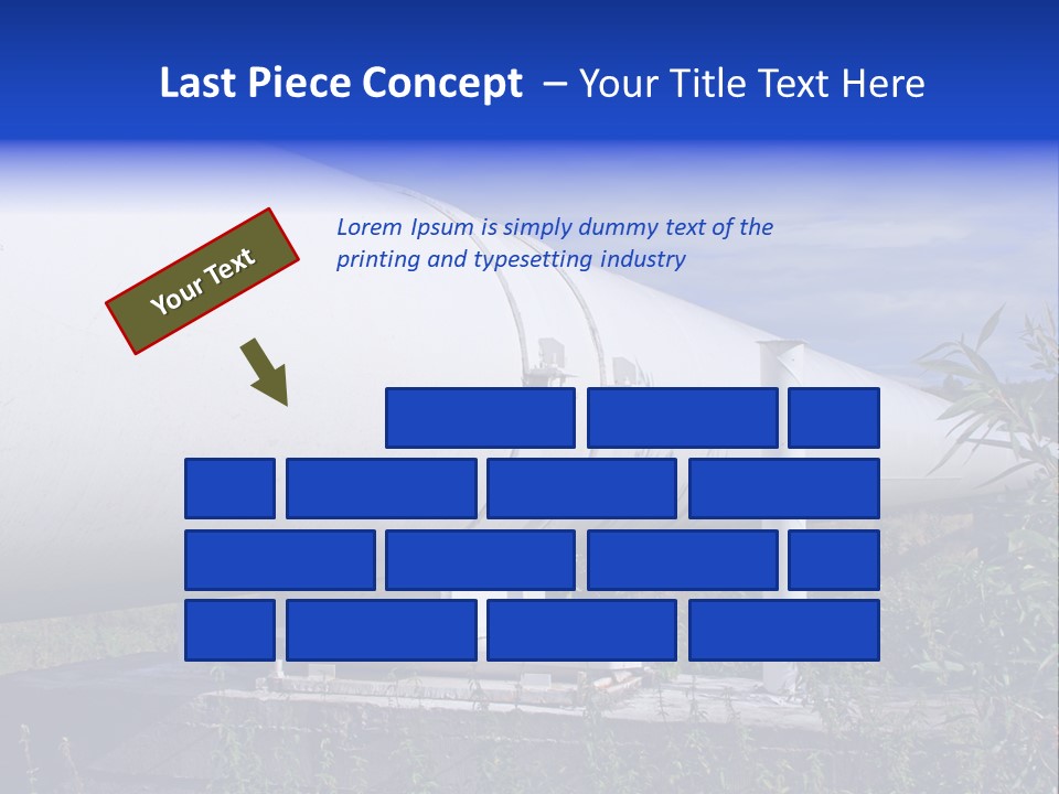 Conduit Fuel Delivering PowerPoint Template