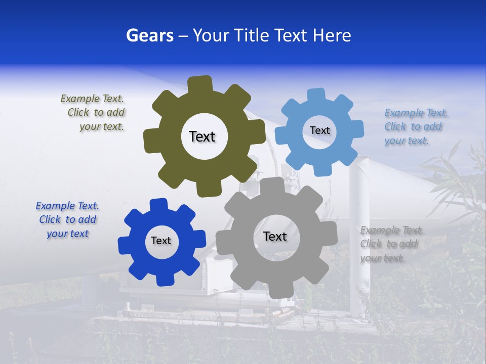 Conduit Fuel Delivering PowerPoint Template