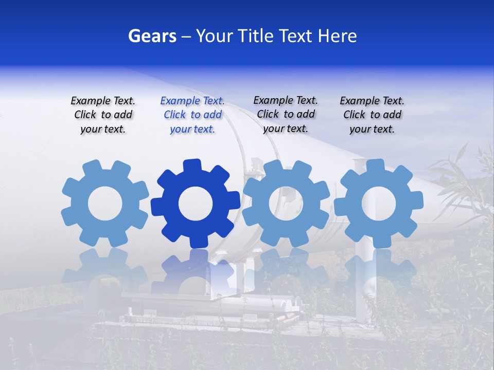 Conduit Fuel Delivering PowerPoint Template