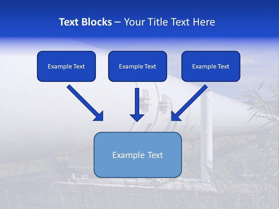 Conduit Fuel Delivering PowerPoint Template