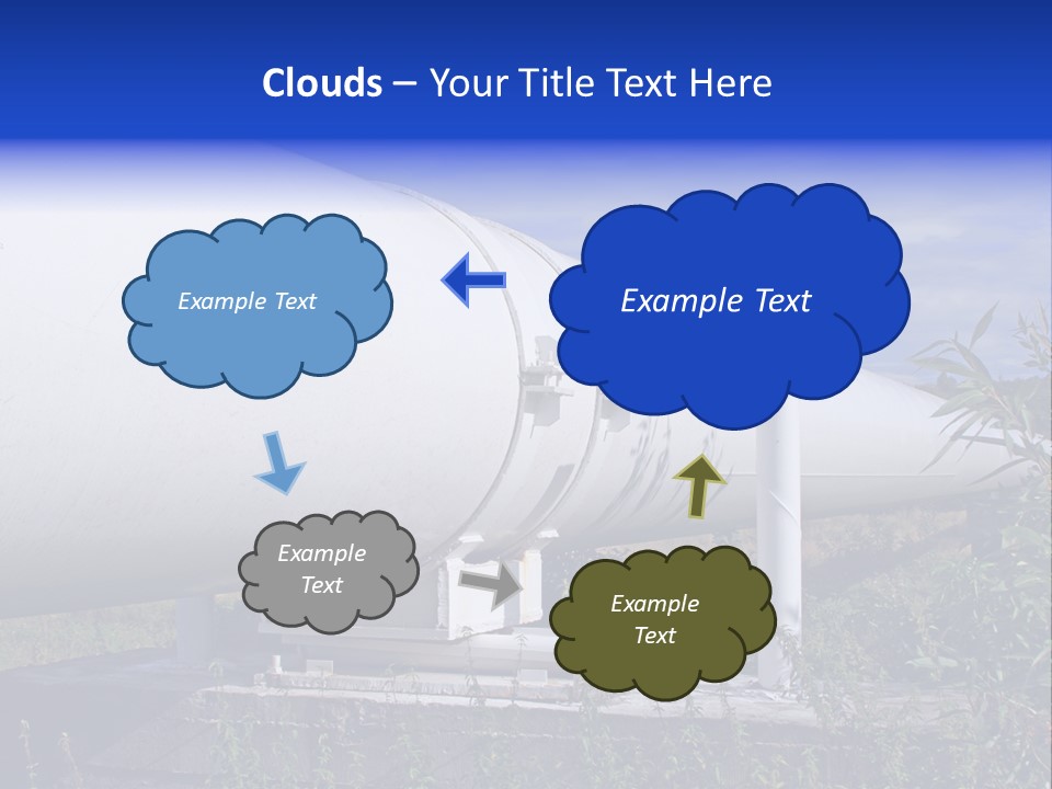Conduit Fuel Delivering PowerPoint Template