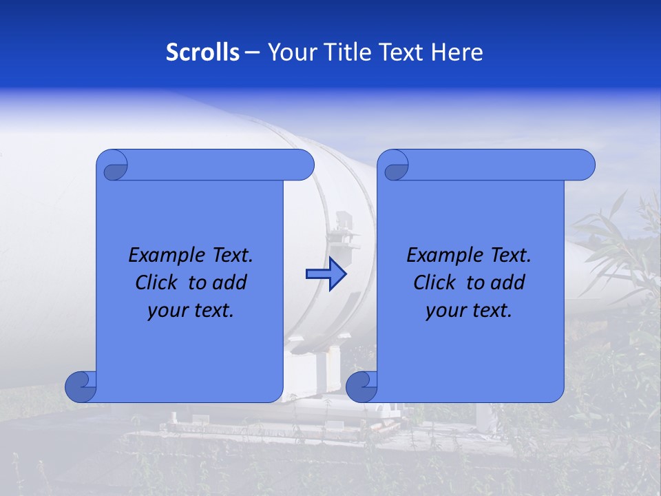 Conduit Fuel Delivering PowerPoint Template