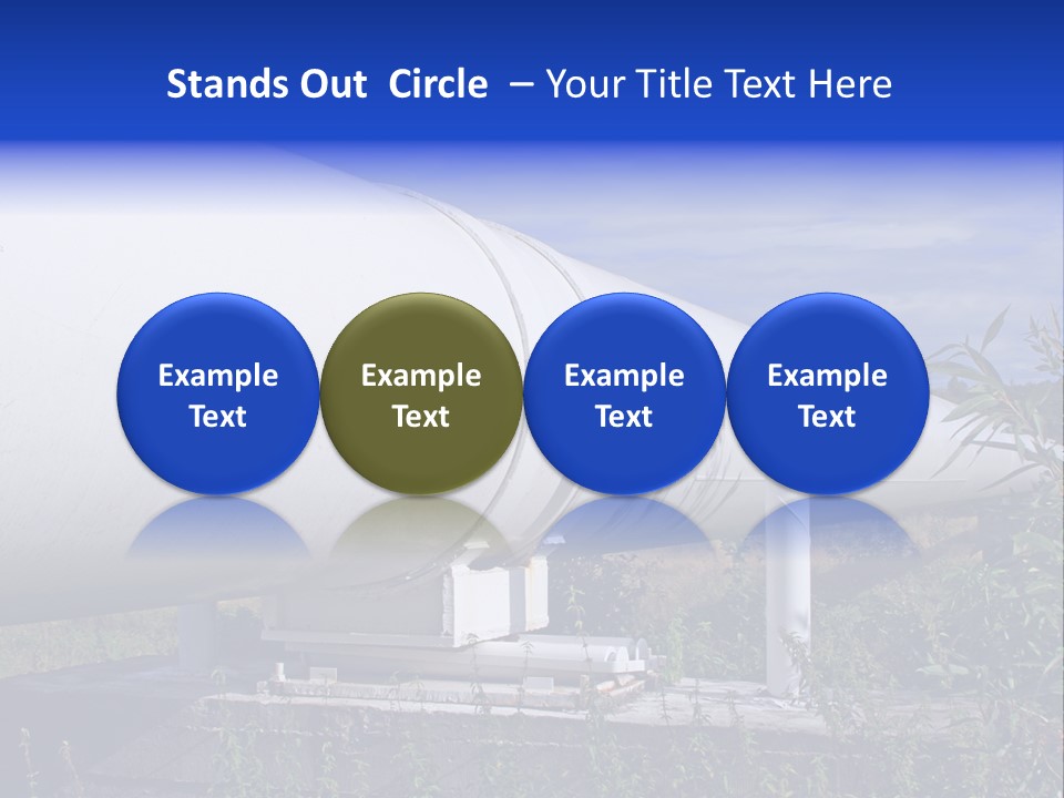 Conduit Fuel Delivering PowerPoint Template