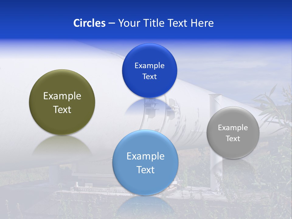 Conduit Fuel Delivering PowerPoint Template