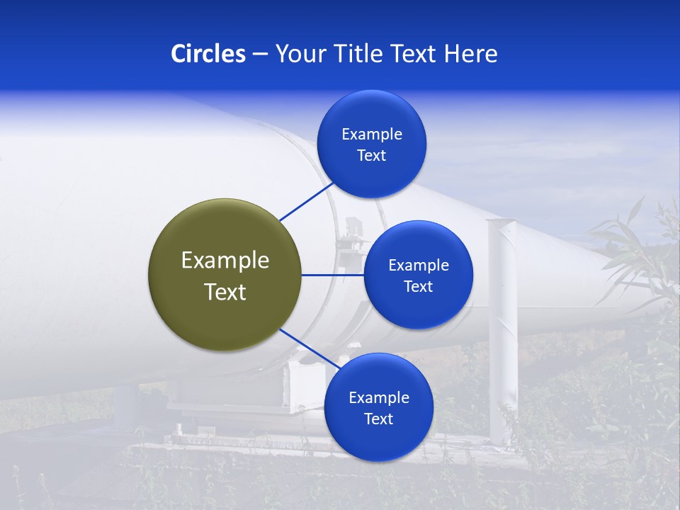 Conduit Fuel Delivering PowerPoint Template