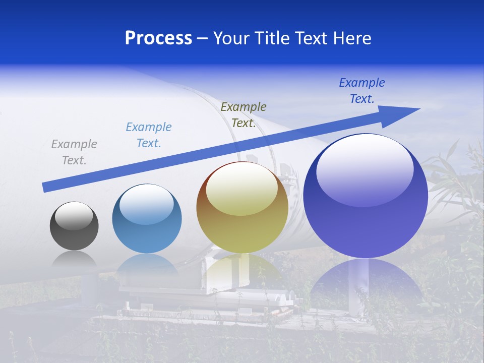 Conduit Fuel Delivering PowerPoint Template