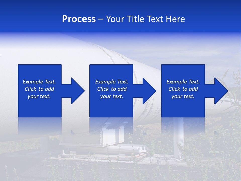 Conduit Fuel Delivering PowerPoint Template