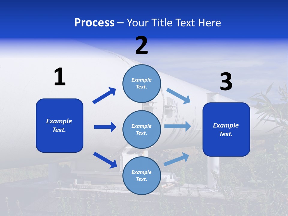 Conduit Fuel Delivering PowerPoint Template