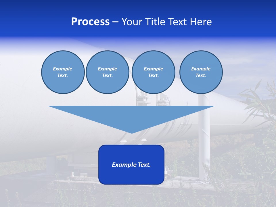 Conduit Fuel Delivering PowerPoint Template