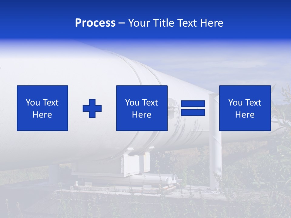 Conduit Fuel Delivering PowerPoint Template