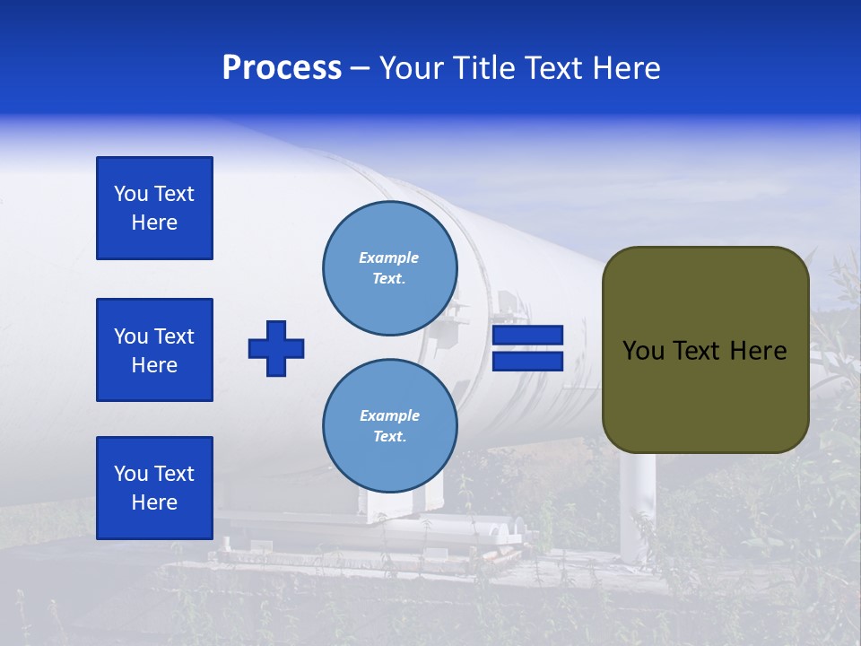 Conduit Fuel Delivering PowerPoint Template