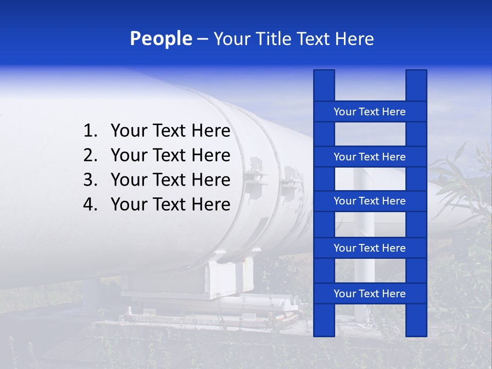 Conduit Fuel Delivering PowerPoint Template