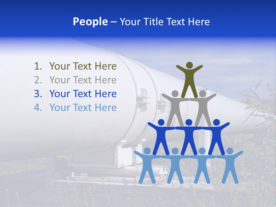 Conduit Fuel Delivering PowerPoint Template