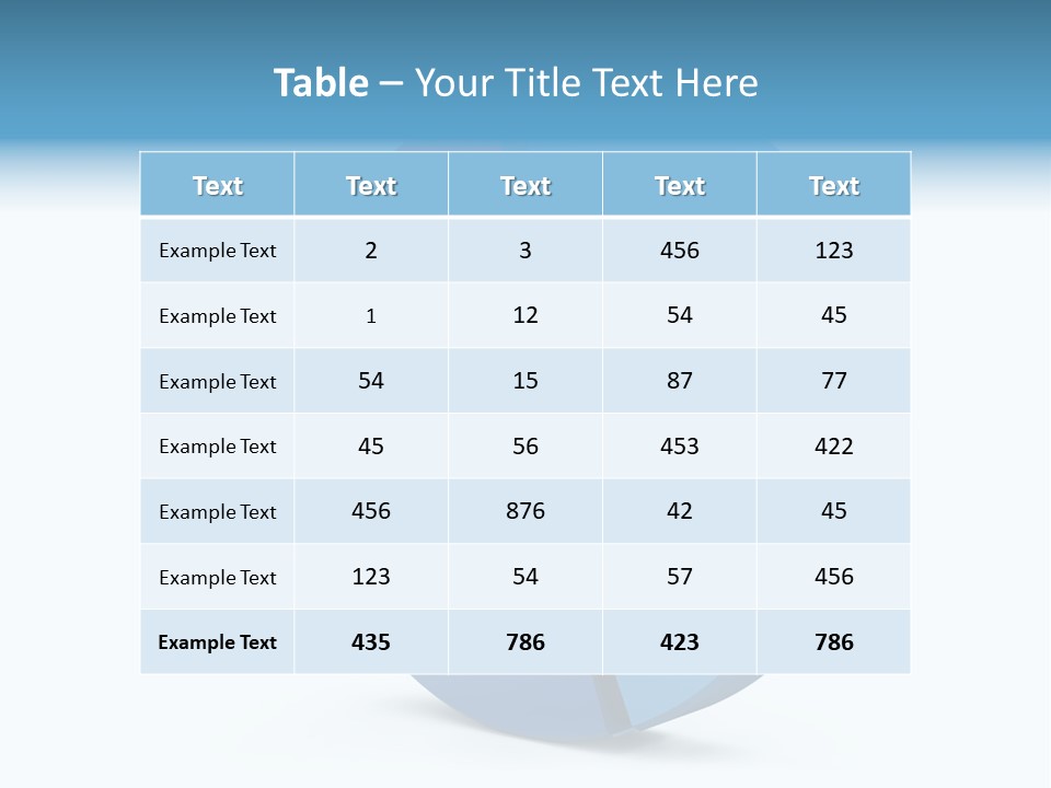 A Blue And Red Arrow Hitting A Red And White Target PowerPoint Template