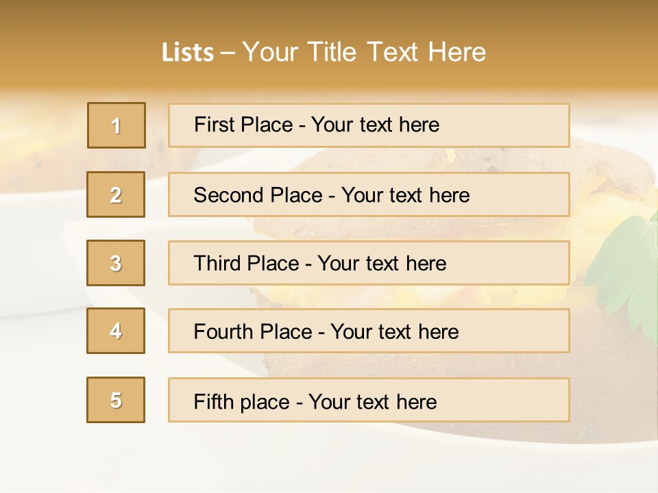 Megaphone Retro Metaphor PowerPoint Template