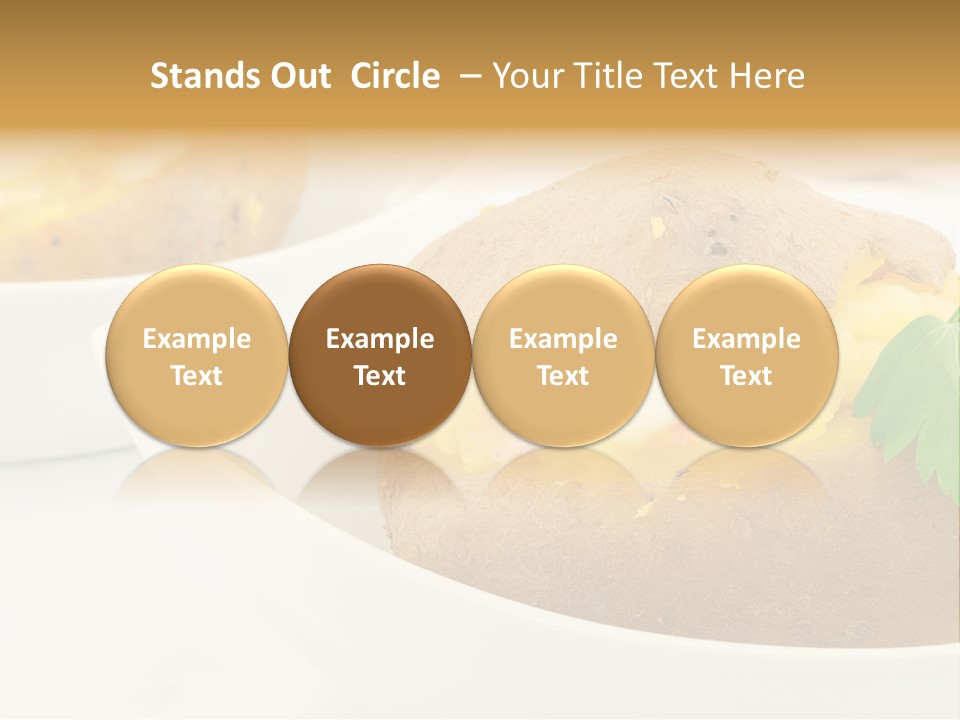 Megaphone Retro Metaphor PowerPoint Template